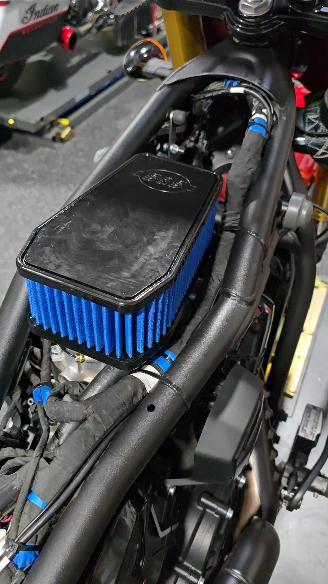 S&S Stealth Air Cleaner Kit for Indian Scout