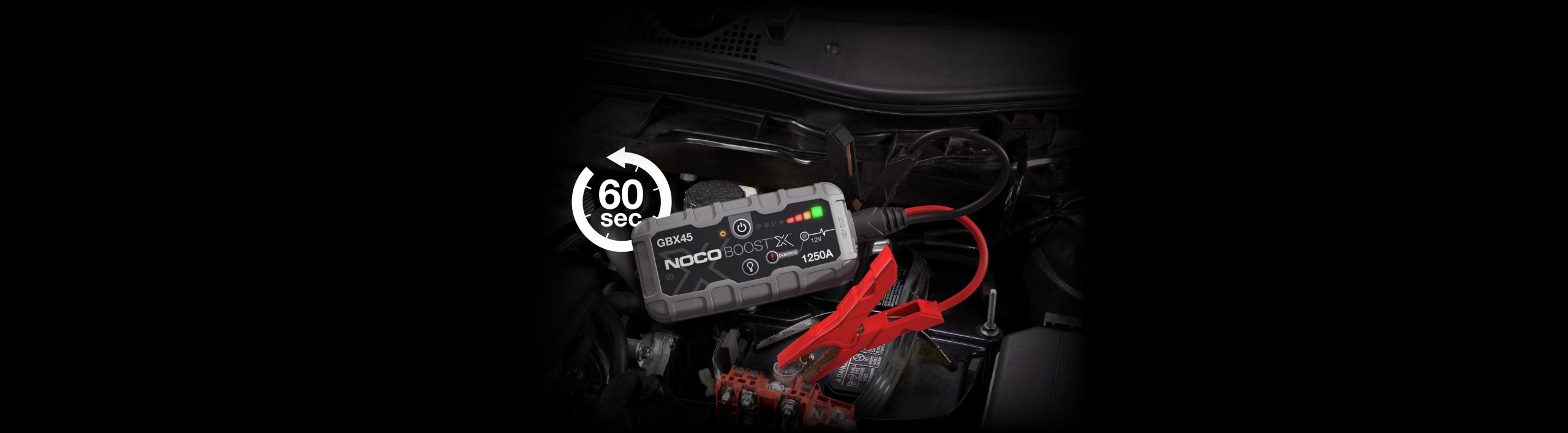 NOCO GBX45 1250A 12V Boost X UltraSafe Jump Starter - Image 5