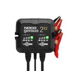 GENIUS2X2 6V/12V 2-Bank 4A Smart Battery Charger