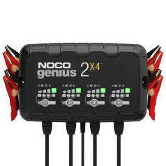 GENIUS2X4 6V/12V 4-Bank 8A Smart Battery Charger