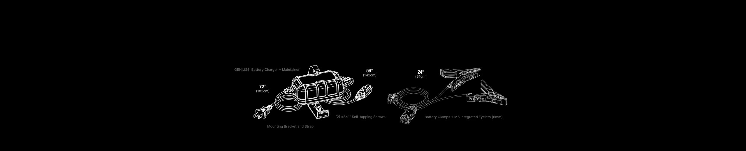 GENIUS5 6V/12V 5A Smart Battery Charger - Image 2