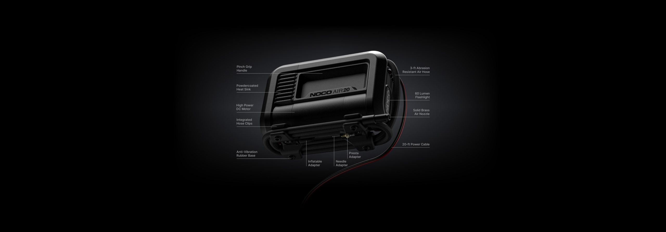 AIR20 20A 47LPM Portable Air Compressor - Image 3
