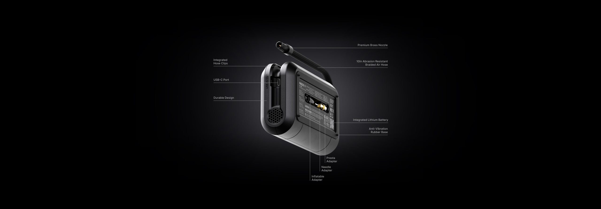 AL5 5A 17LPM Lithium Air Compressor - Image 4